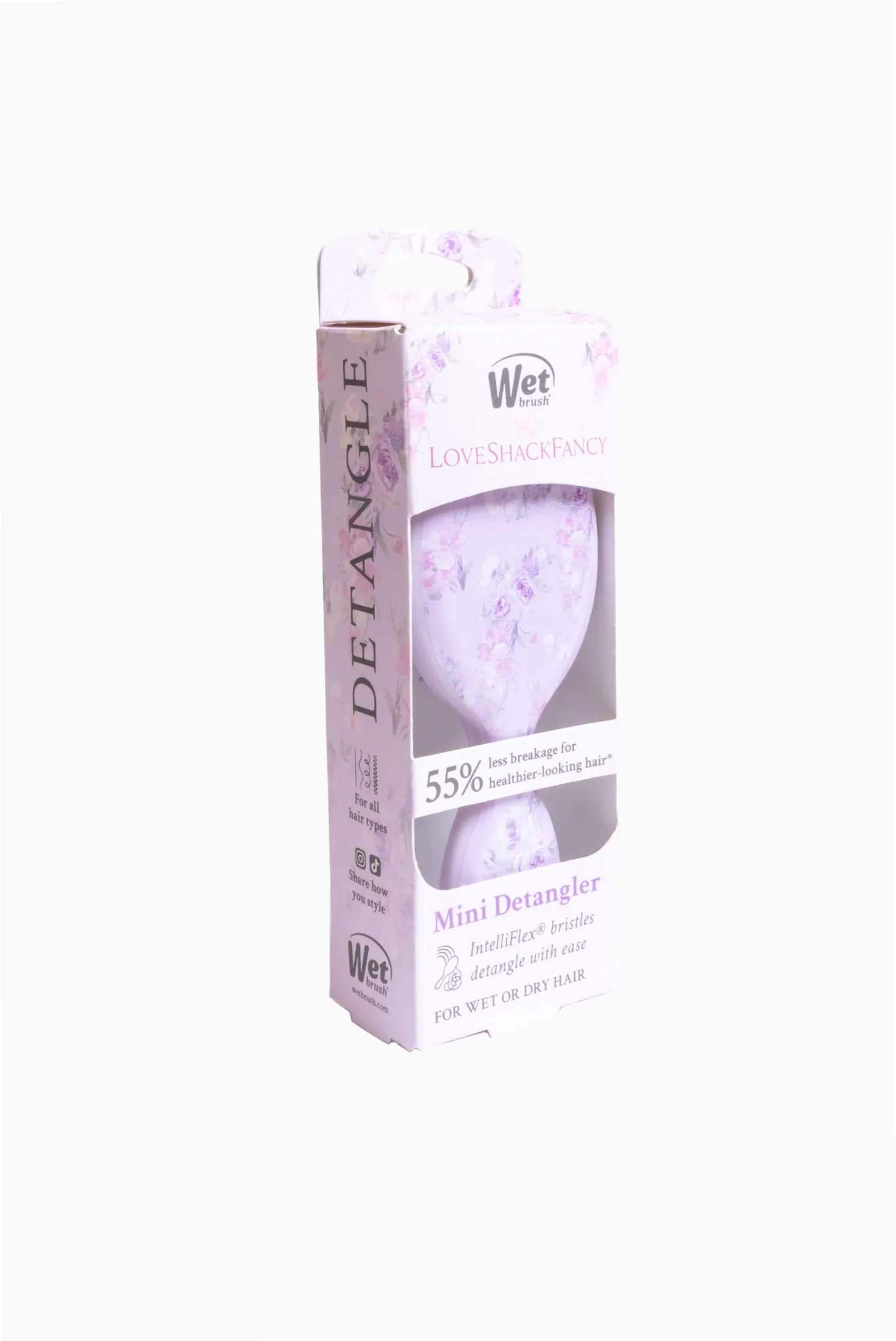 Wet Brush x Love Shack Fancy Mini Detangler - Happy Thoughts sold by LoveShackFancy product image thumbnail 4