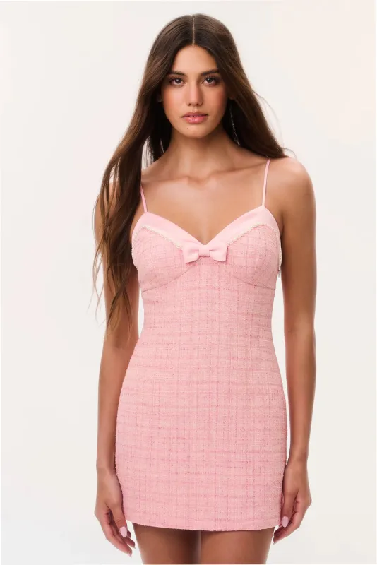 Florencio Tweed Mini Dress made by LoveShackFancy