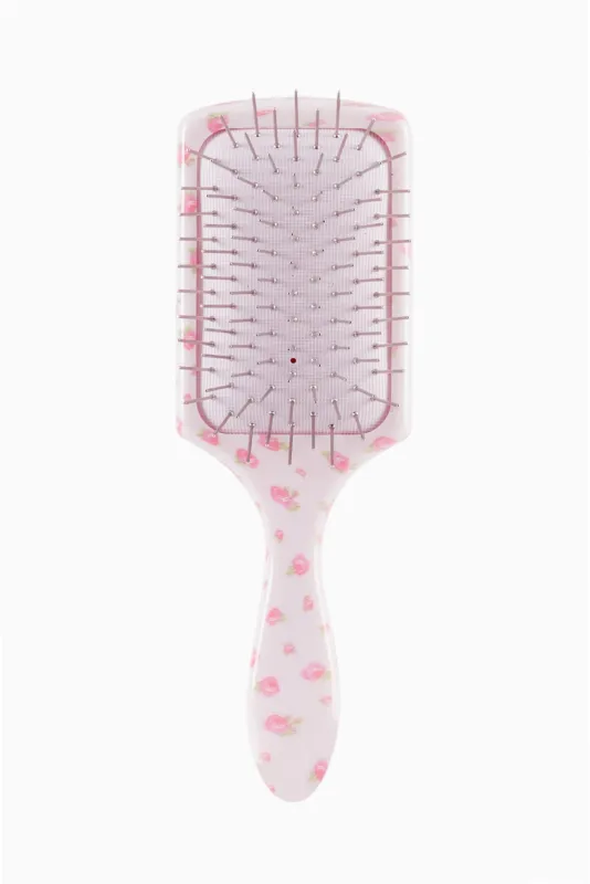 Mane x LoveShackFancy Mini Detangling Brush made by LoveShackFancy