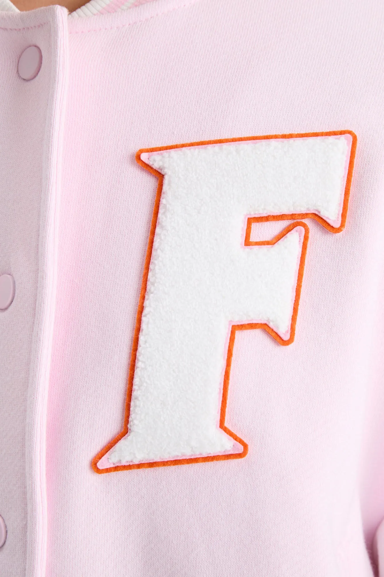 Collegiate Varsity Jacket - GATOR PINK sold by LoveShackFancy product image thumbnail 5