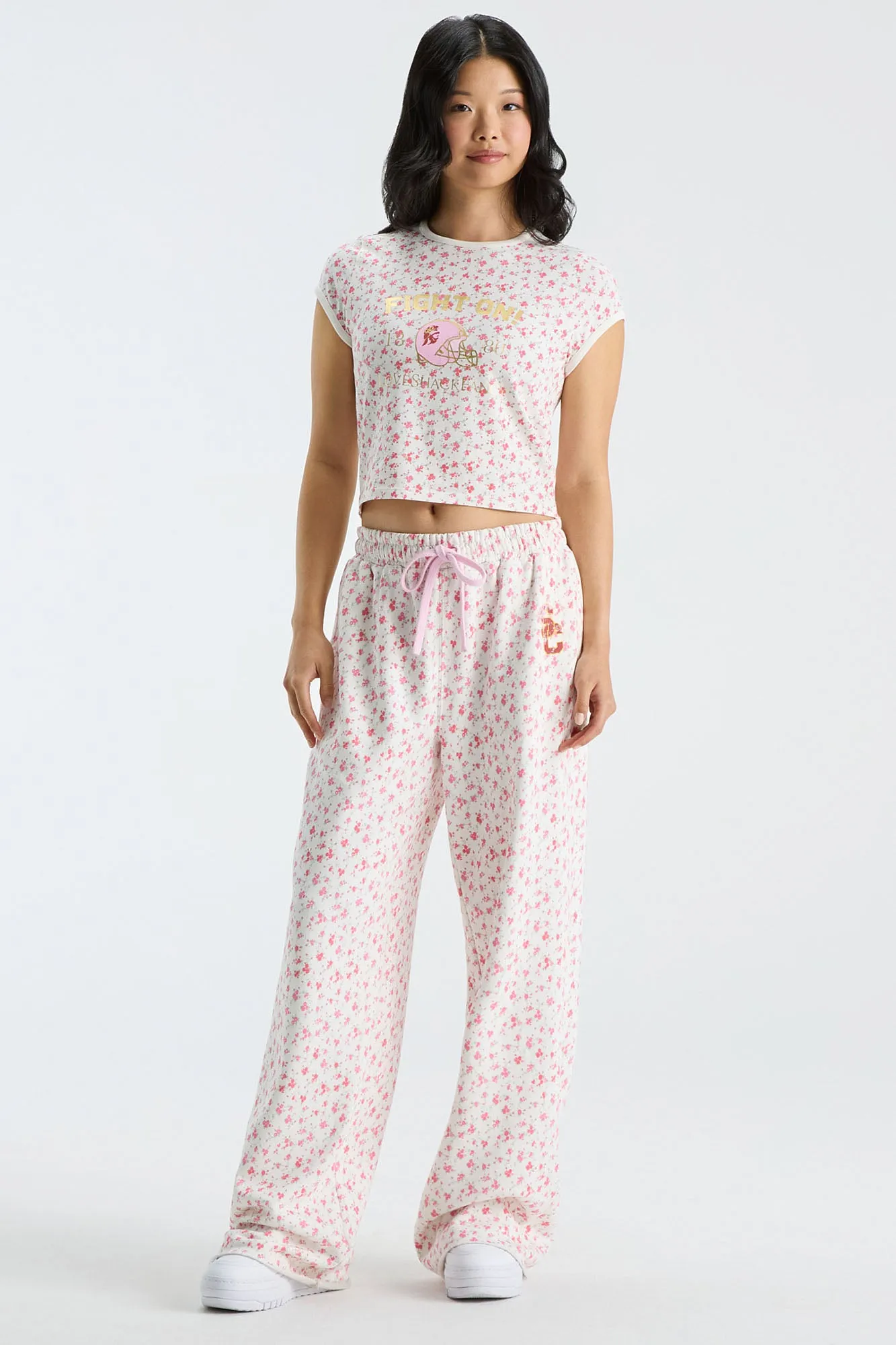 Ilyra Sweatpant - CARDINAL KISS sold by LoveShackFancy product image thumbnail 5