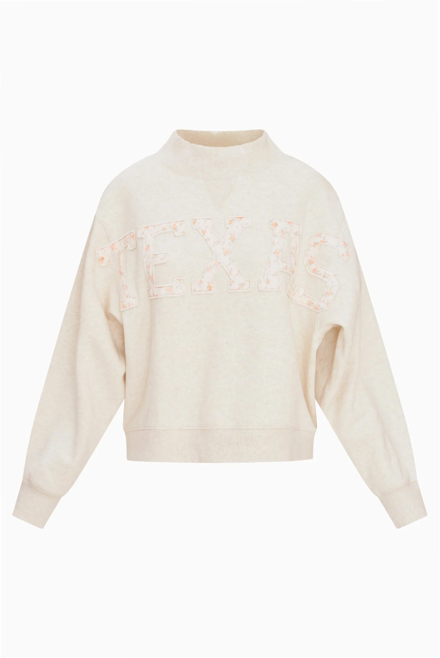 Fanatics Crew Neck - ORANGE SUGAR HEATHER sold by LoveShackFancy product image thumbnail 5