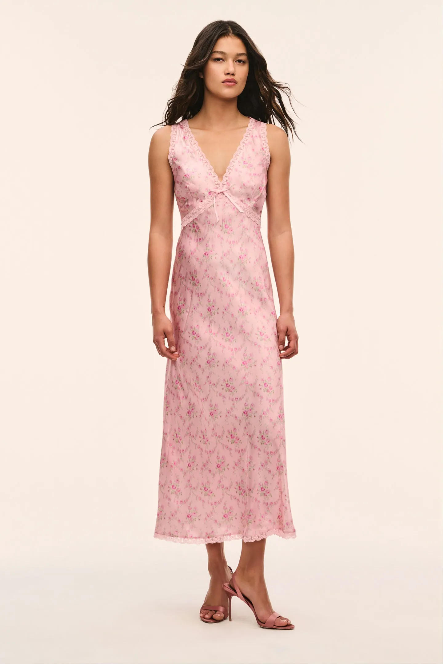 Nirelle Silk-Blend Maxi Dress sold by LoveShackFancy product image thumbnail 2