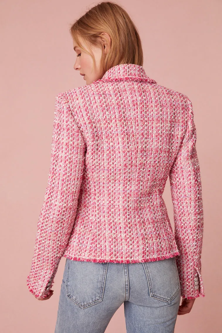 Duvel Tailored Tweed Jacket sold by LoveShackFancy product image thumbnail 4
