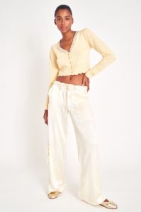 Cedric Silk Cargo Pant sold by LoveShackFancy
