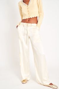 Cedric Silk Cargo Pant sold by LoveShackFancy