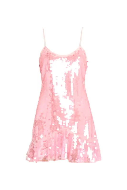 Albina Sequin Dress made by LoveShackFancy