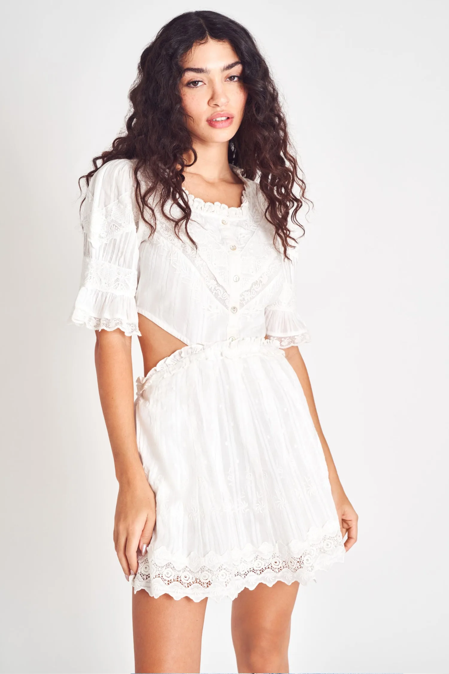 Delina Mini Dress sold by LoveShackFancy product image thumbnail 5