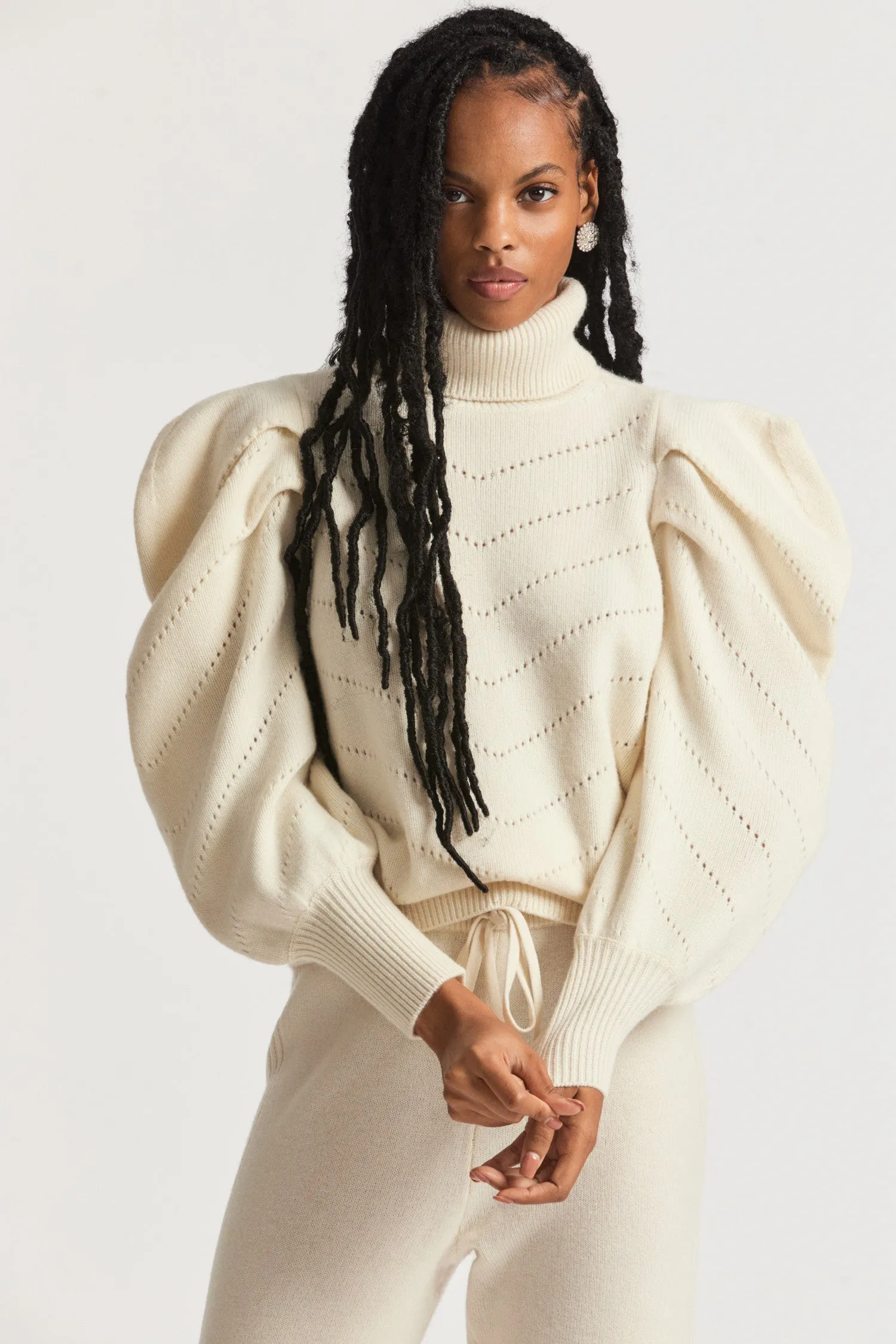Nonisa Cashmere Wool Turtleneck sold by LoveShackFancy product image thumbnail 2