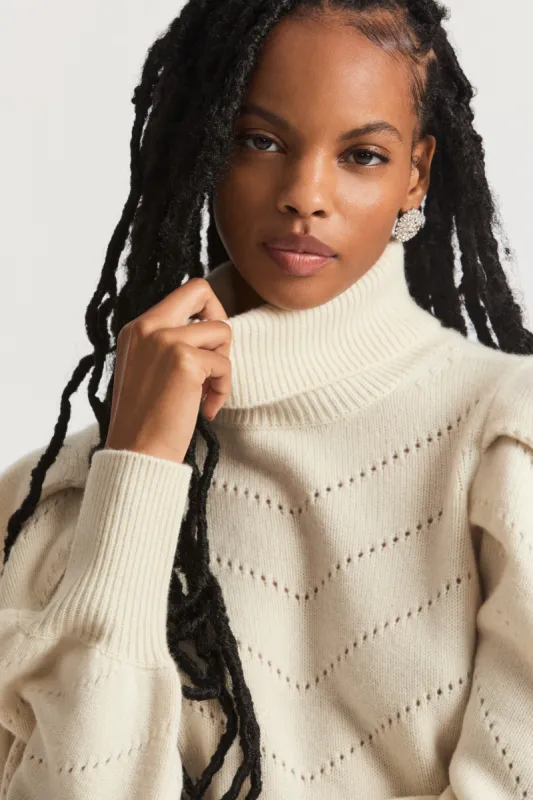 Nonisa Cashmere Wool Turtleneck sold by LoveShackFancy