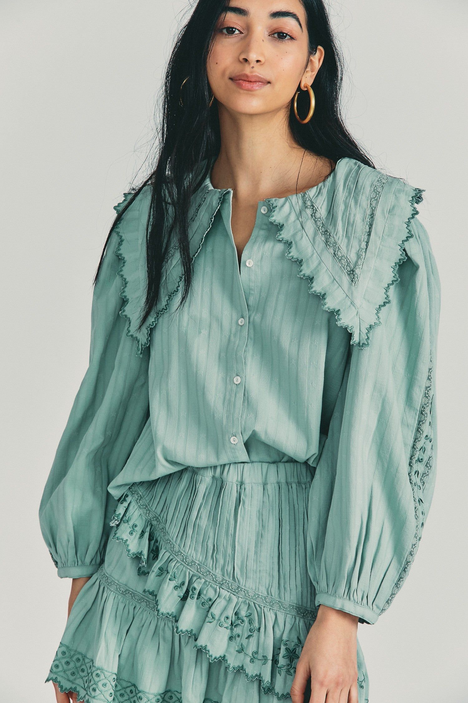 William Blouse sold by LoveShackFancy product image thumbnail 2