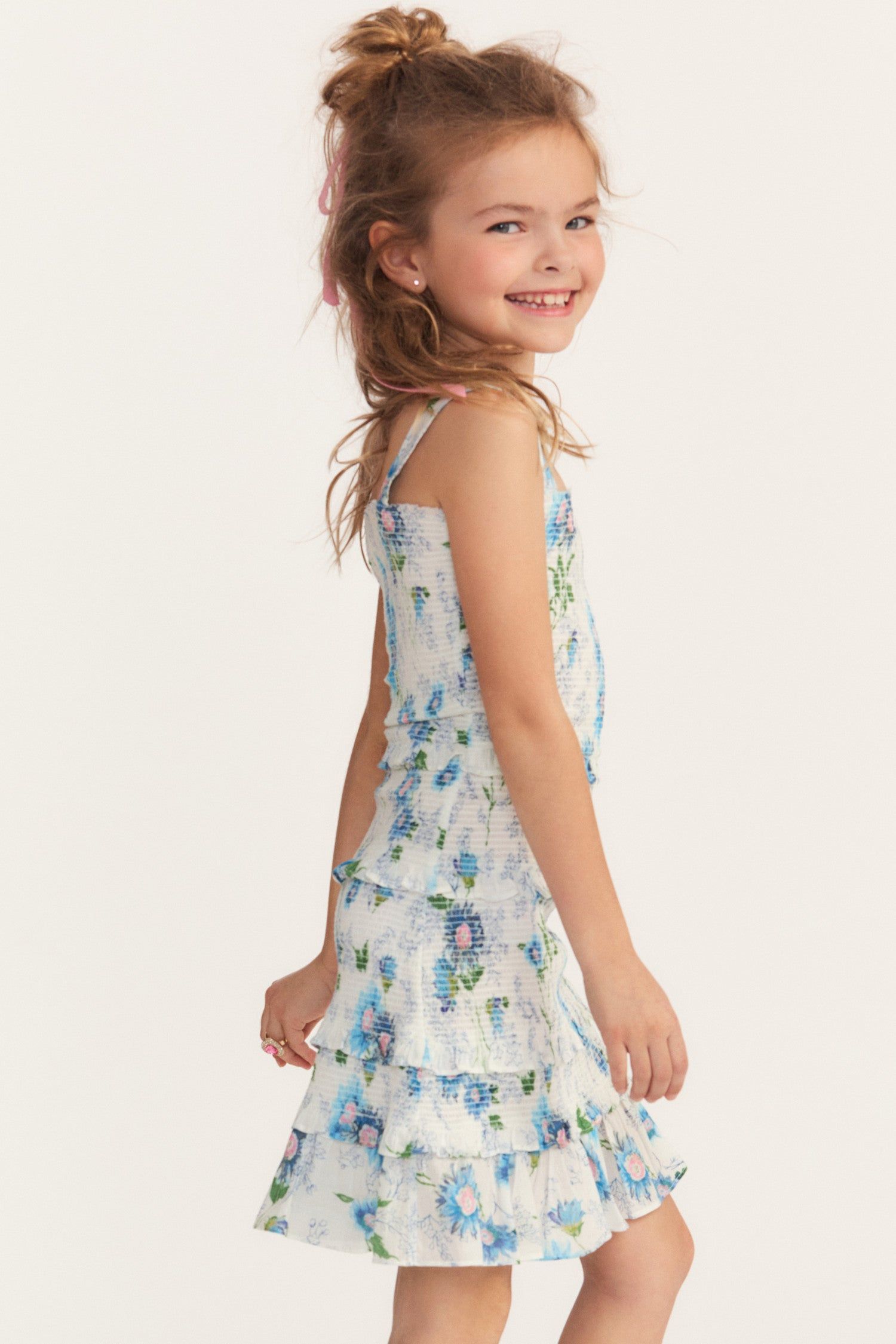 Girls Clancey Dress sold by LoveShackFancy product image thumbnail 5