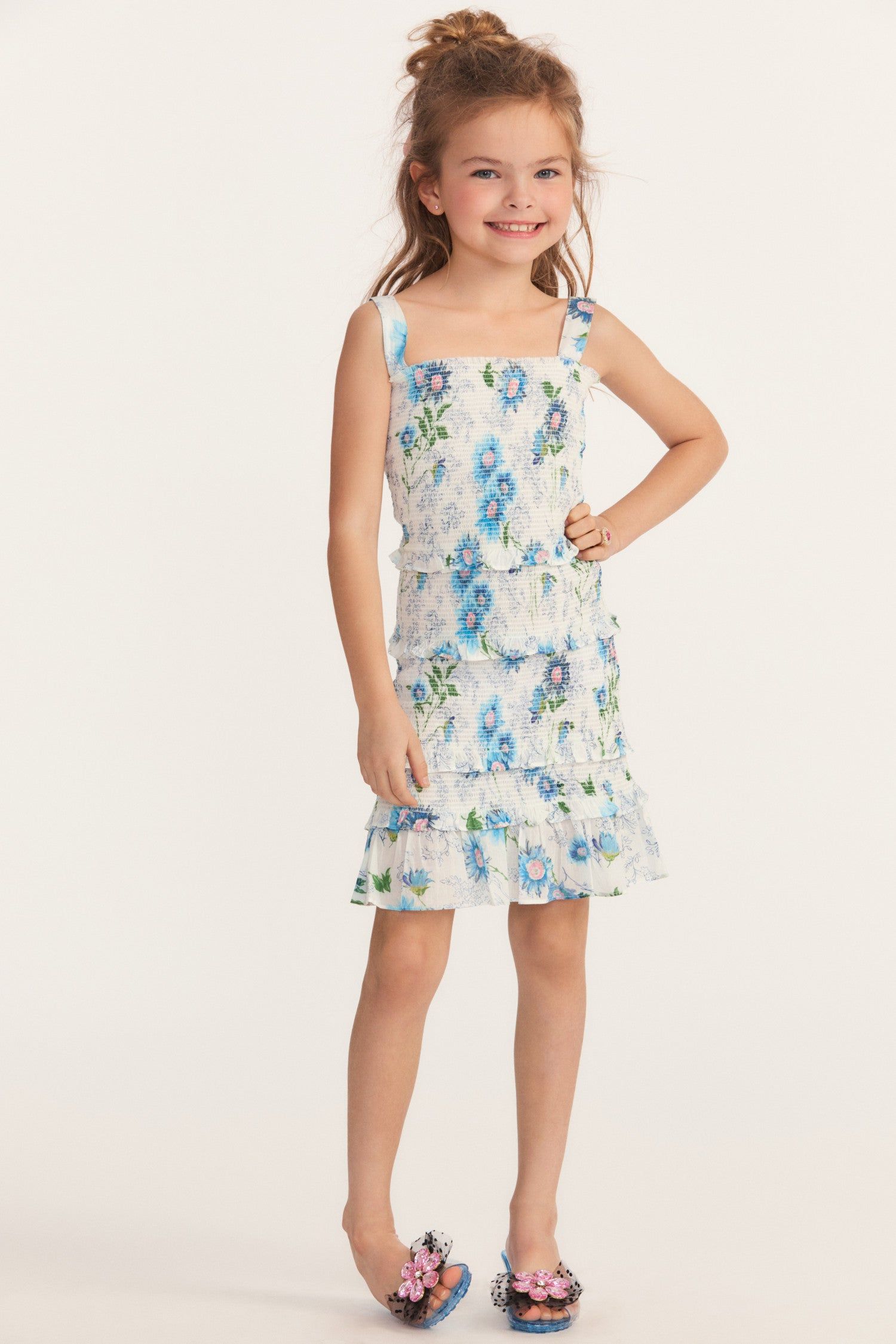 Girls Clancey Dress sold by LoveShackFancy product image thumbnail 2