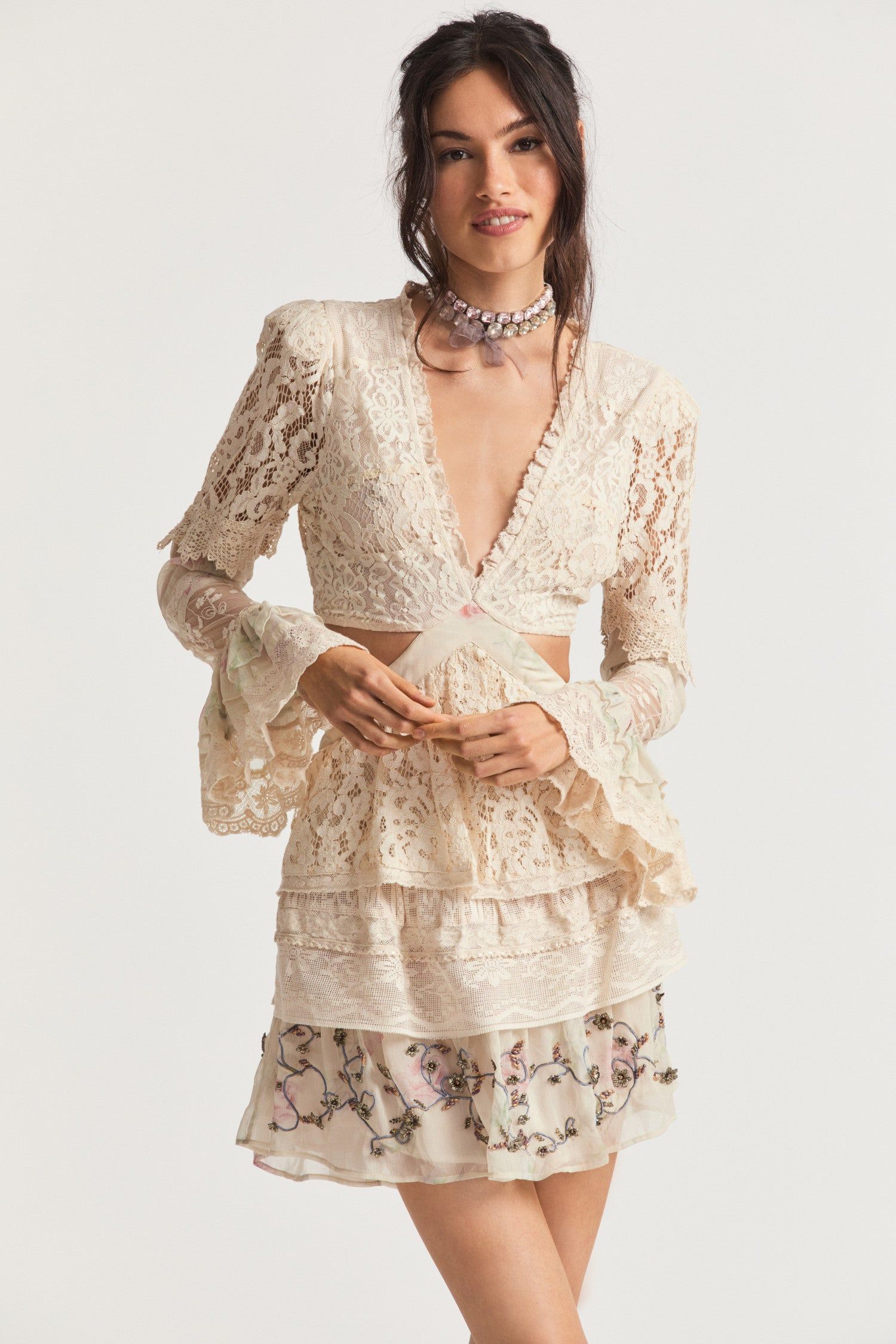 Karine Mini Dress sold by LoveShackFancy