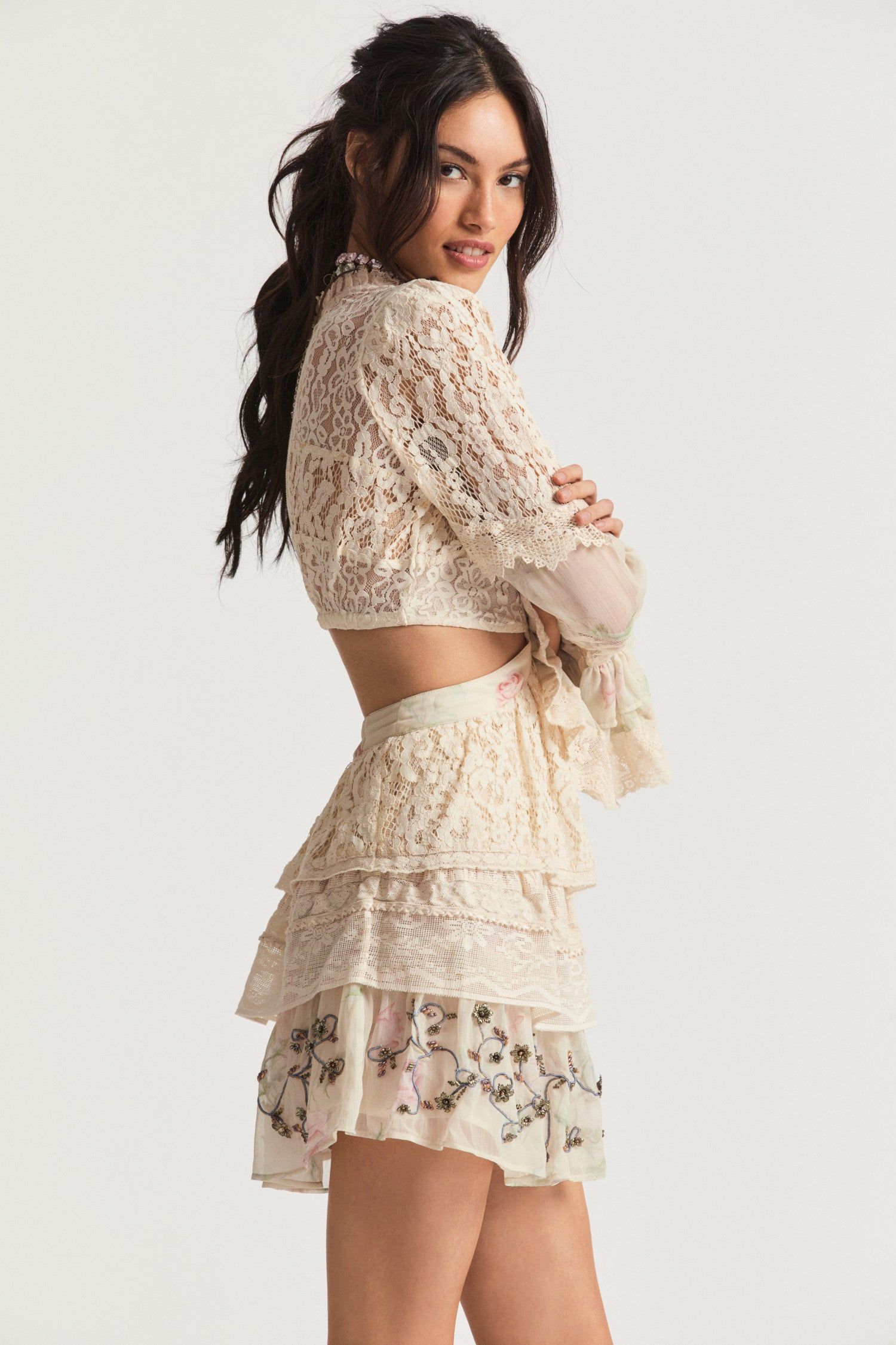 Karine Mini Dress sold by LoveShackFancy product image thumbnail 4