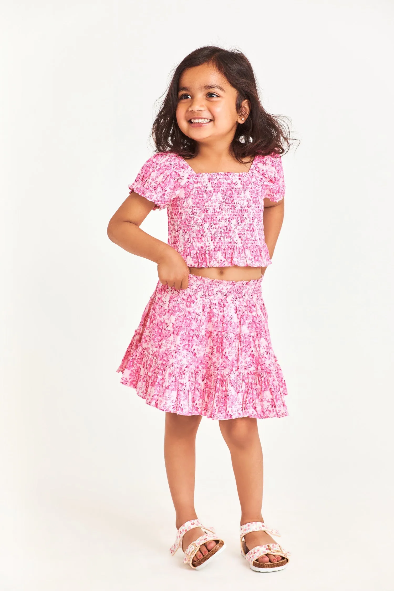 Girls Fabielle Smocked Top sold by LoveShackFancy product image thumbnail 2