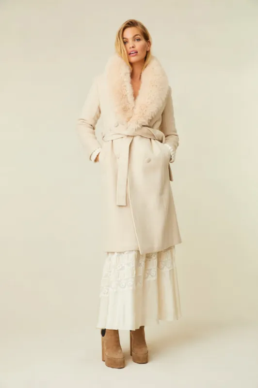 Claudio Fur Coat sold by LoveShackFancy
