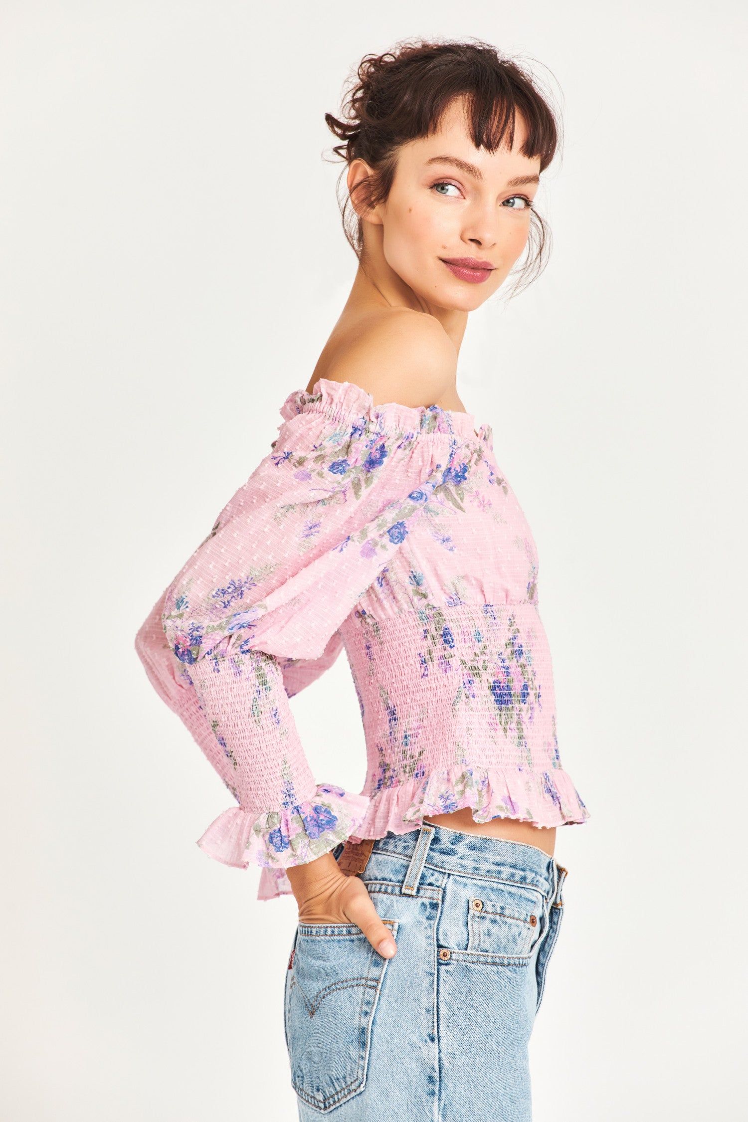 Fifi Shoulder Top sold by LoveShackFancy product image thumbnail 3