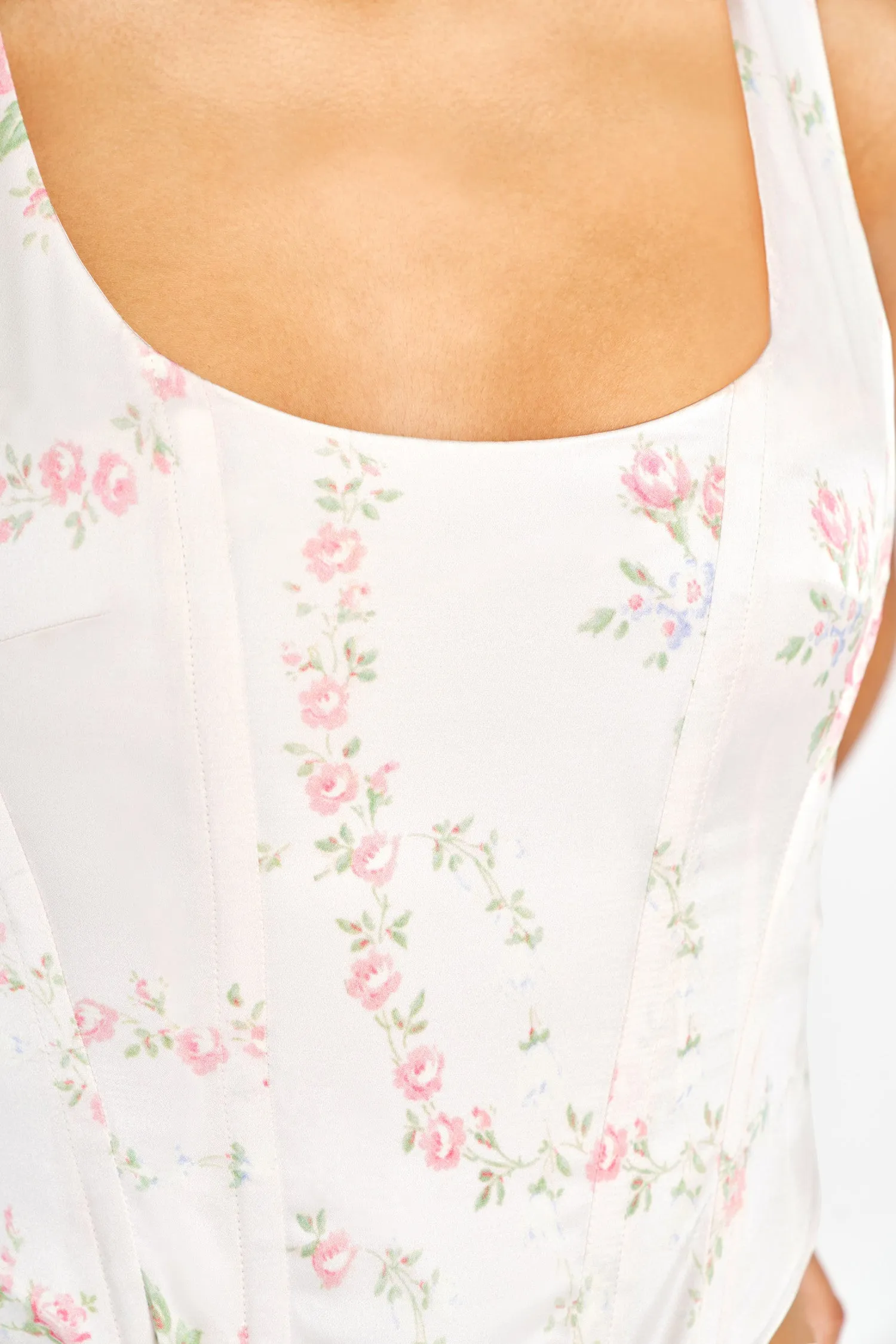 Mori Bustier Top sold by LoveShackFancy product image thumbnail 2