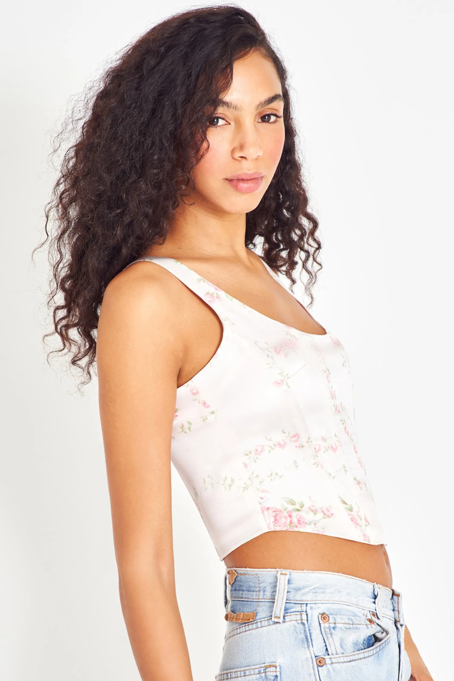 Mori Bustier Top sold by LoveShackFancy product image thumbnail 4