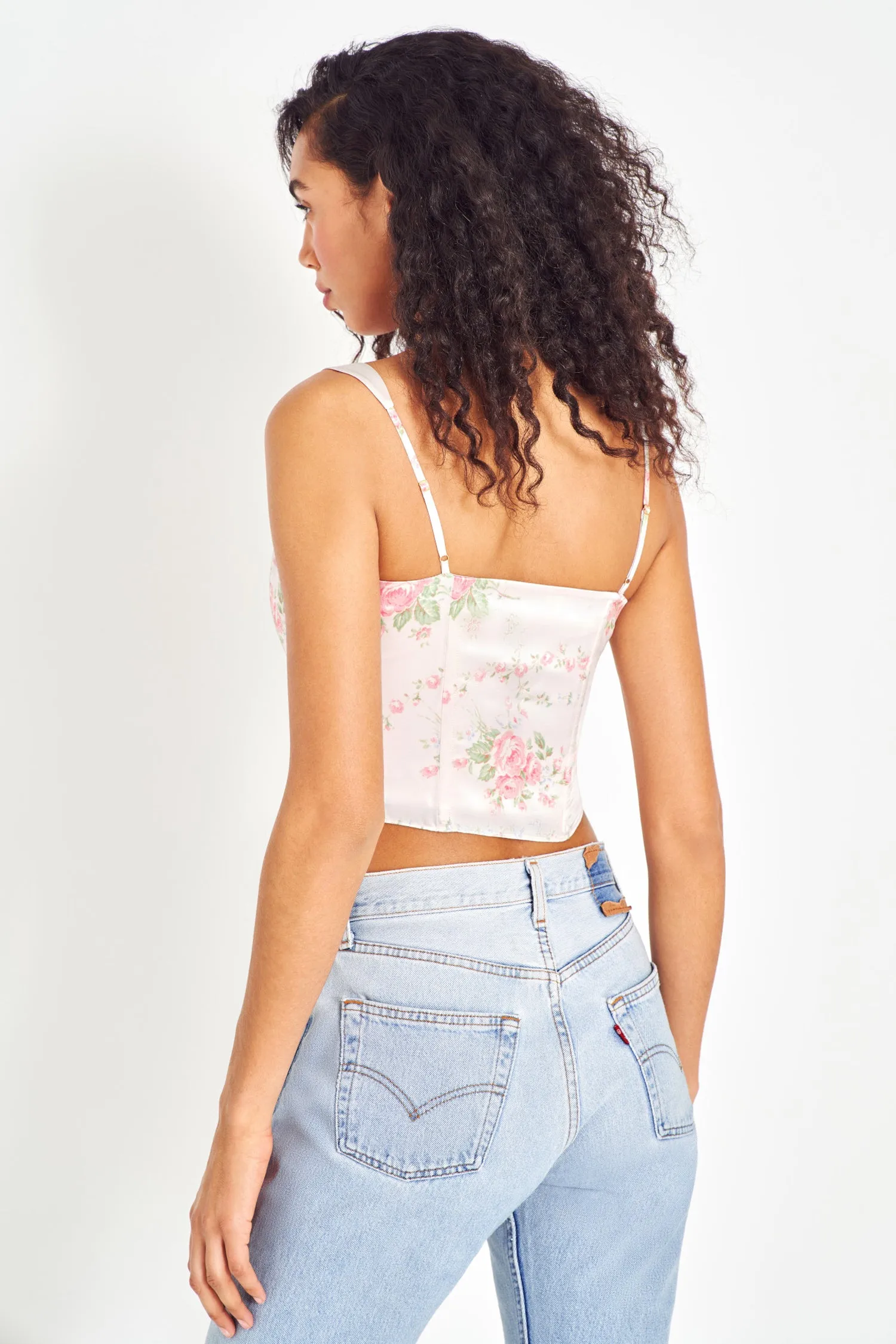 Mori Bustier Top sold by LoveShackFancy product image thumbnail 3