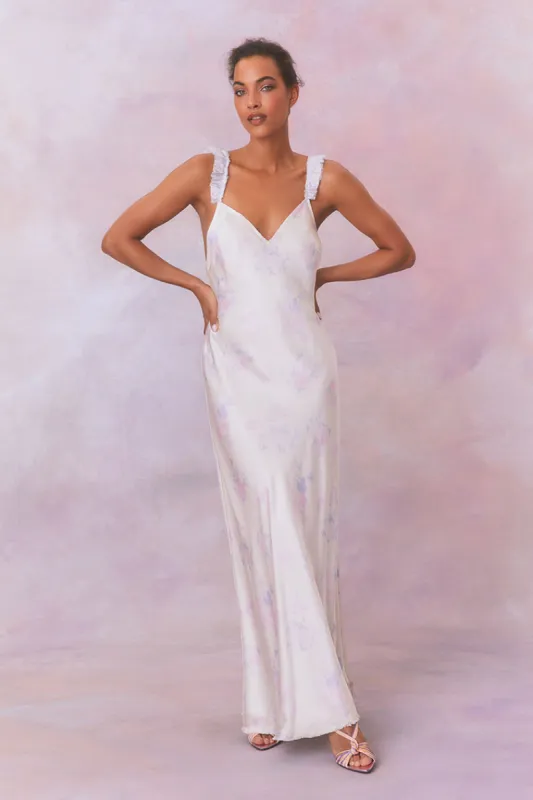 Elizabella Slip Maxi Dress sold by LoveShackFancy