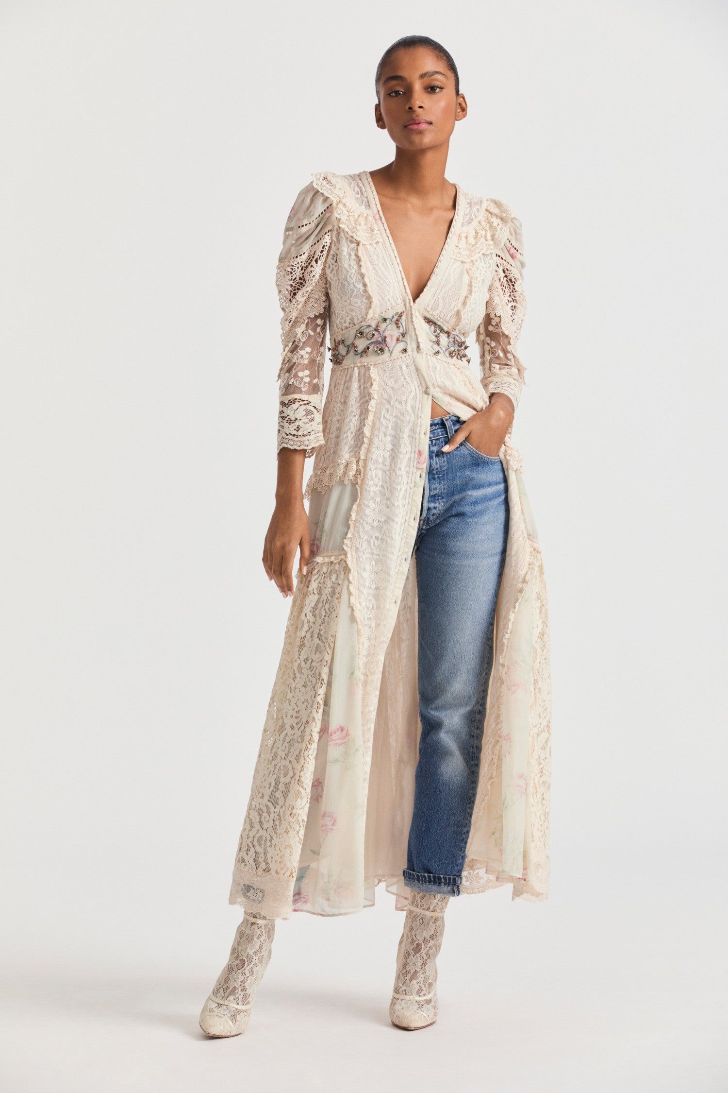 Ibis Maxi Dress sold by LoveShackFancy product image thumbnail 7
