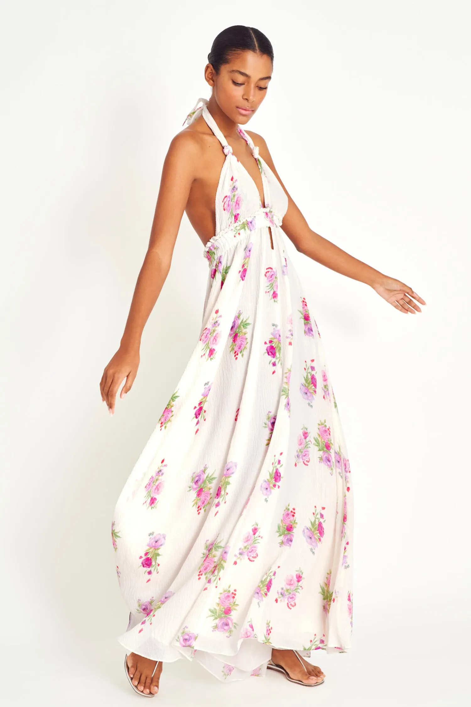 Love Maxi Halter Dress sold by LoveShackFancy product image thumbnail 3