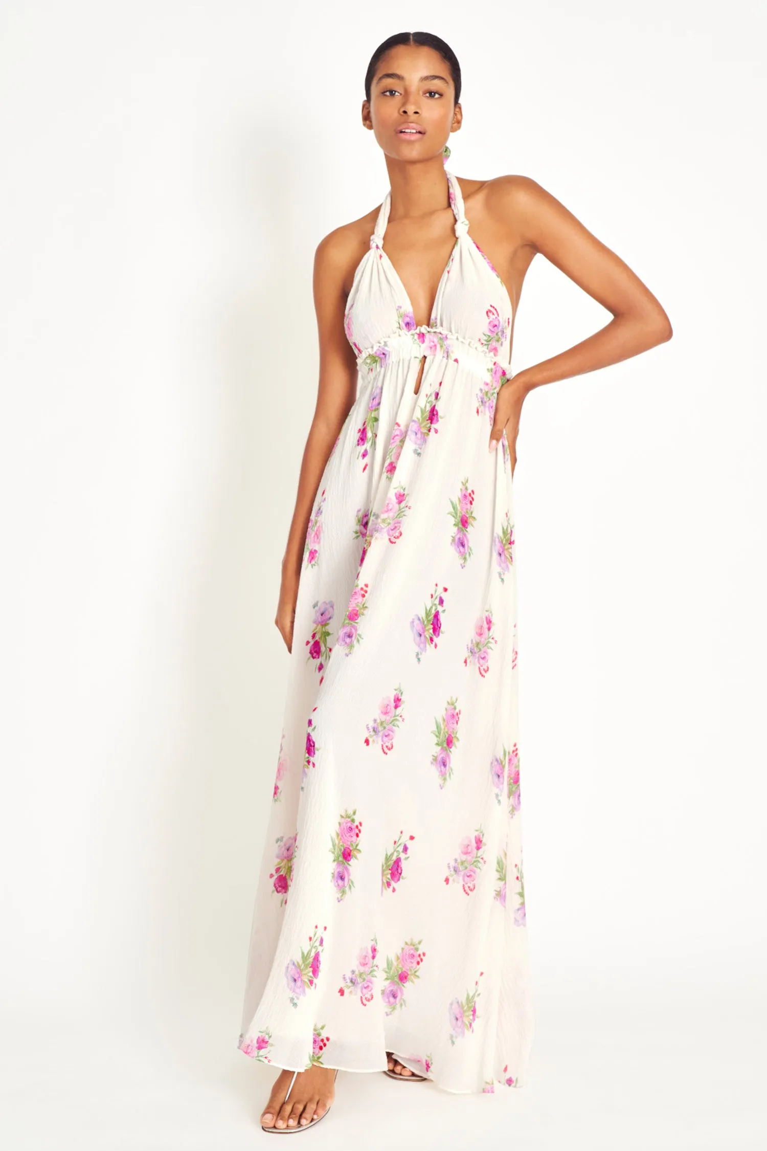 Love Maxi Halter Dress sold by LoveShackFancy product image thumbnail 2