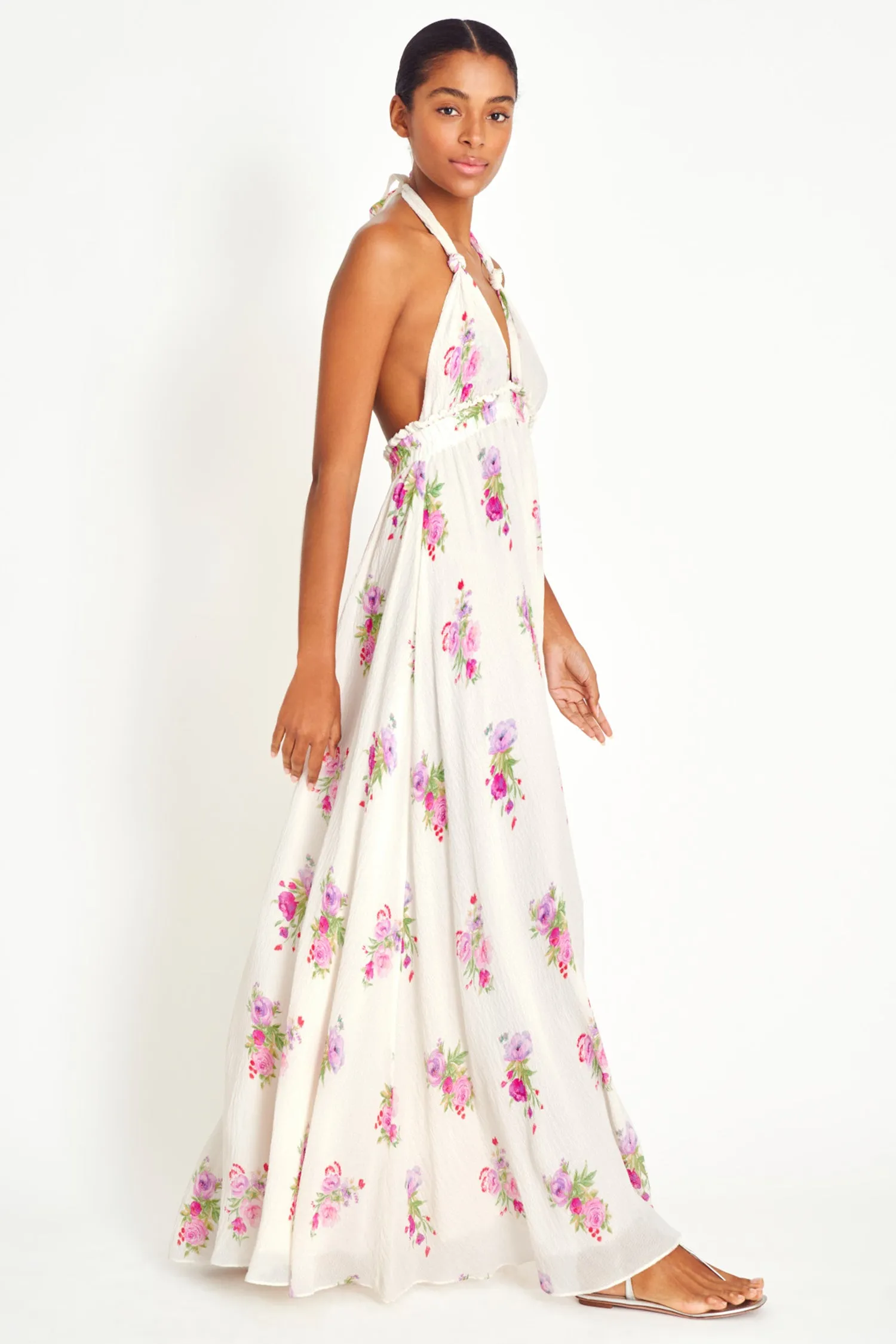 Love Maxi Halter Dress sold by LoveShackFancy product image thumbnail 5