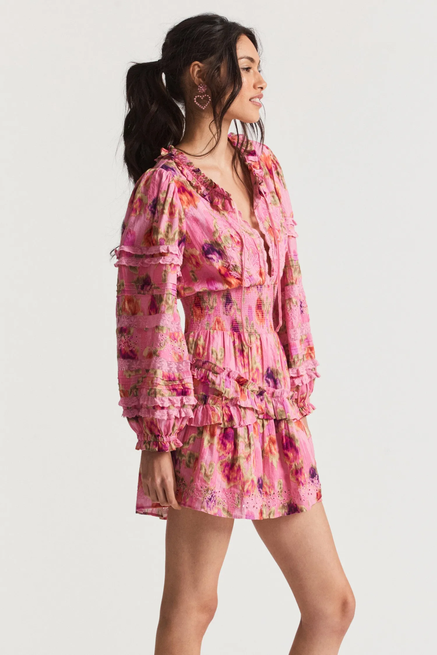 Clarkie Mini Dress sold by LoveShackFancy product image thumbnail 3