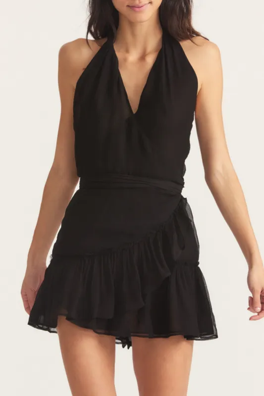 Aleena Halter Dress sold by LoveShackFancy