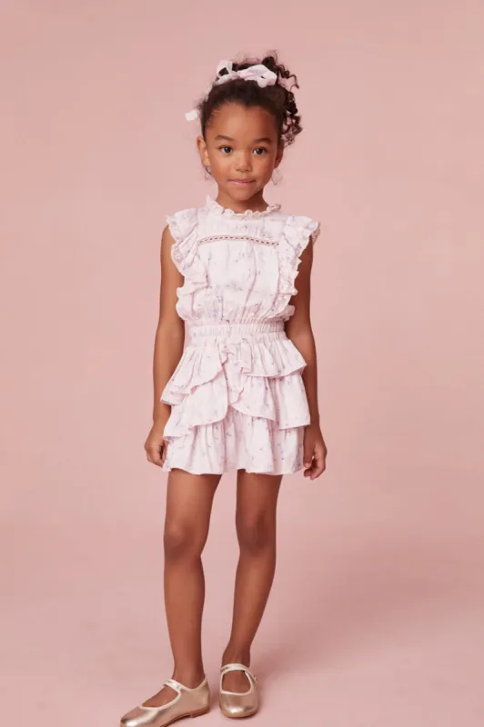 Girls Decker Floral Cotton Dress sold by LoveShackFancy