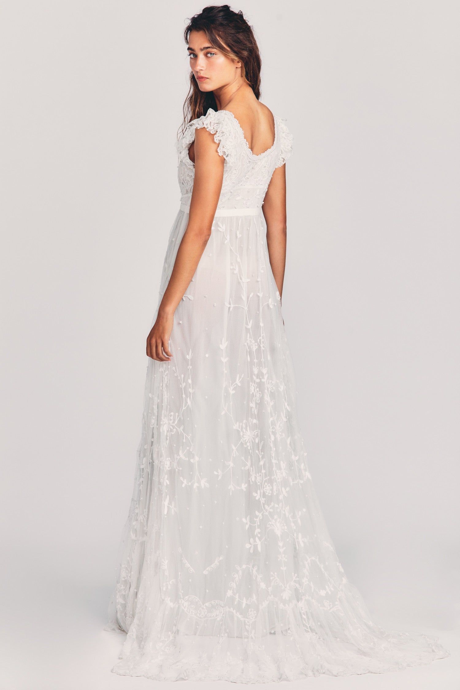 Sho Maxi Gown sold by LoveShackFancy product image thumbnail 4