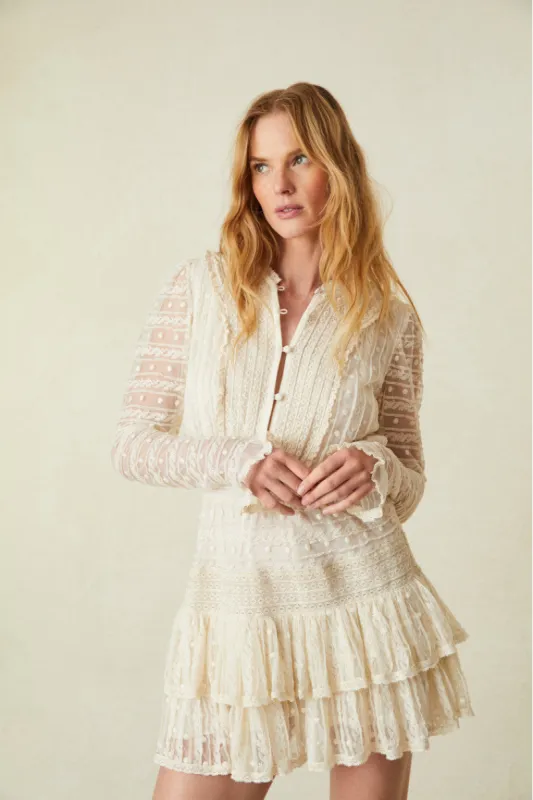 Elio Mini Dress sold by LoveShackFancy