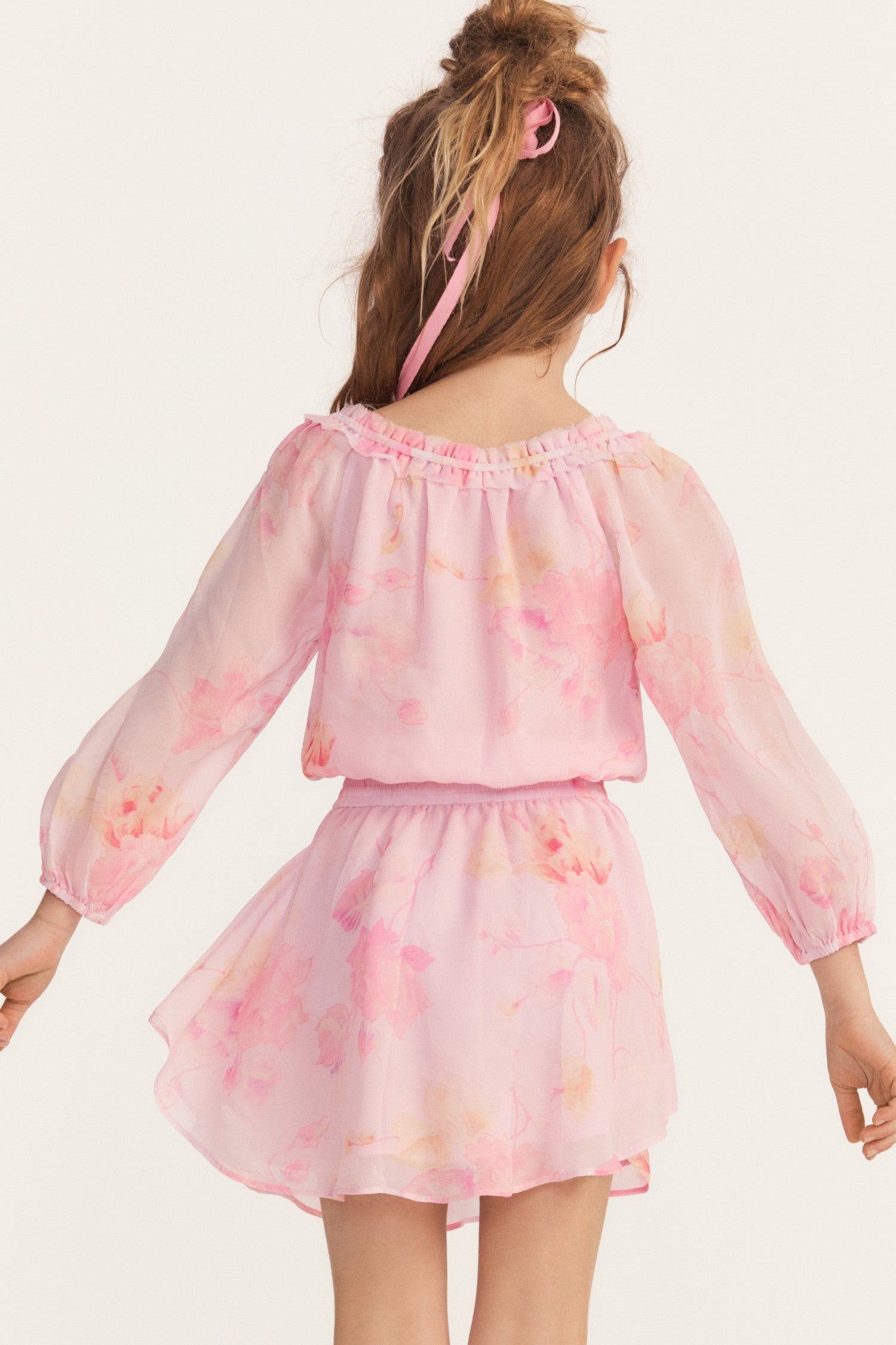 Girls Mini Popover Dress sold by LoveShackFancy product image thumbnail 6