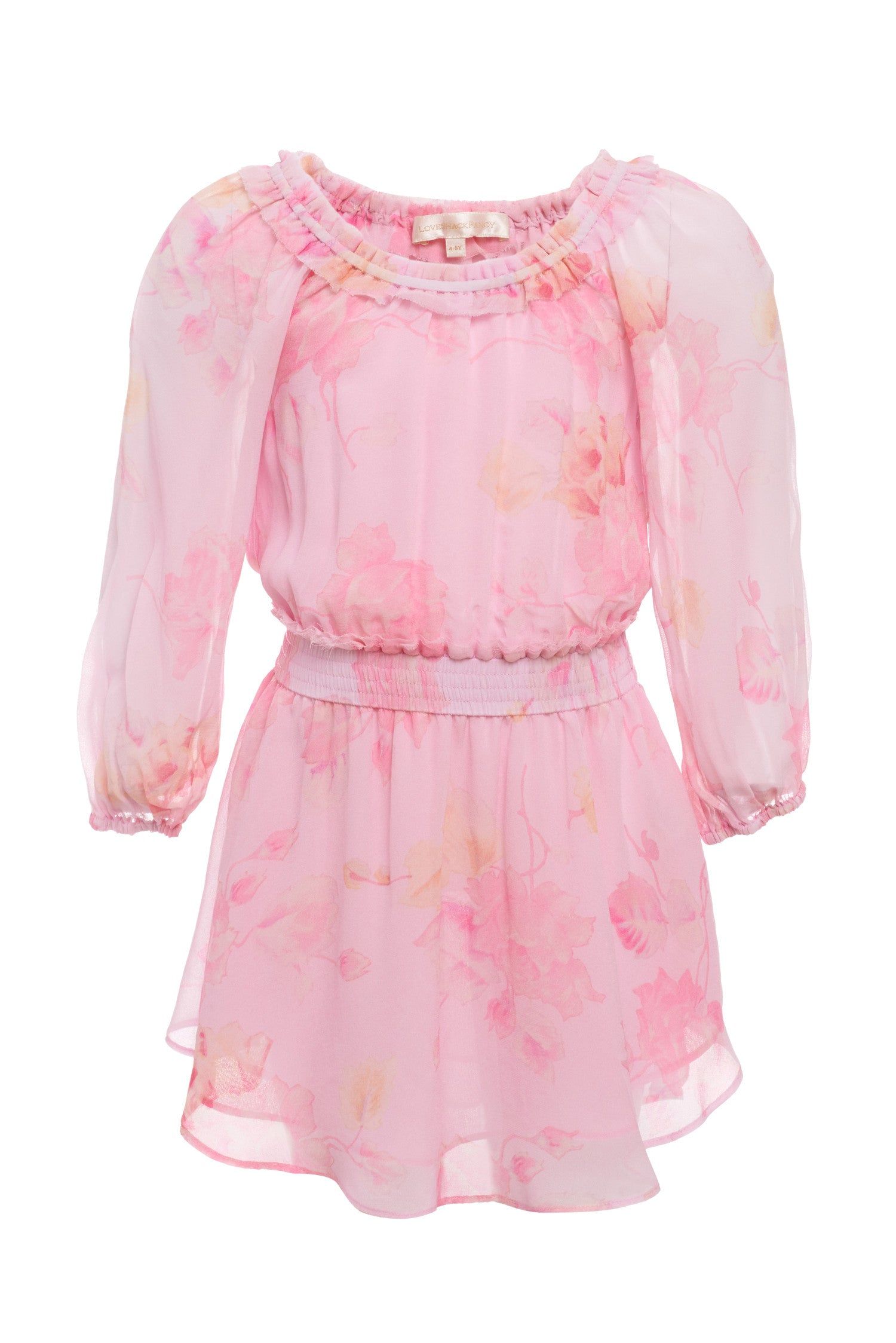 Girls Mini Popover Dress sold by LoveShackFancy product image thumbnail 7