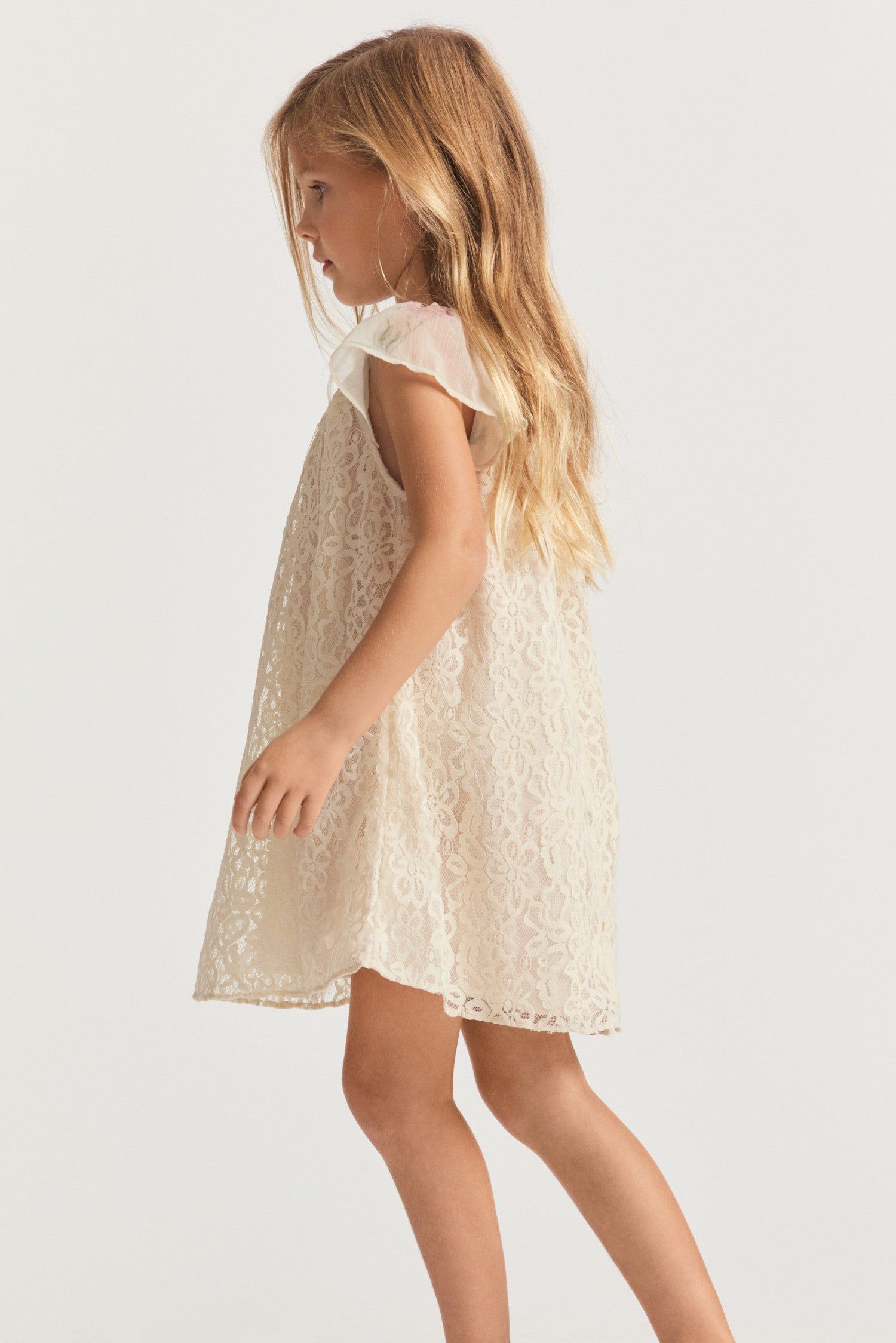 Girls Lou Dress sold by LoveShackFancy product image thumbnail 4