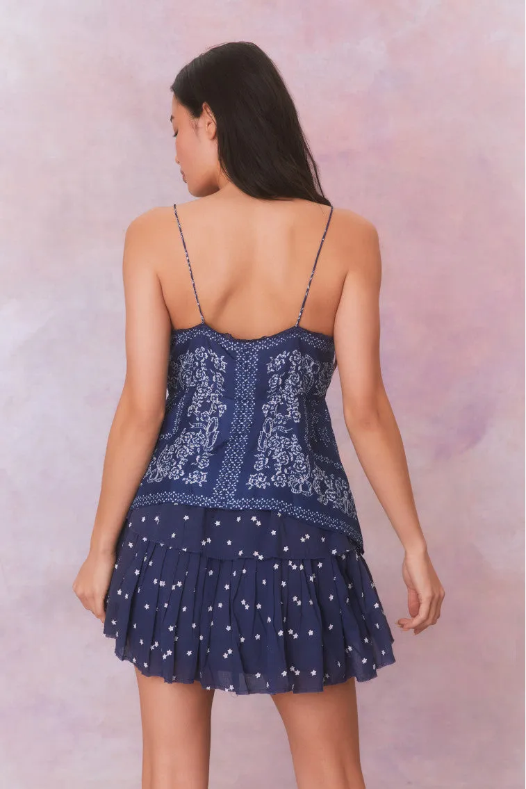 Tivelo Bandana Print Cotton Cami Top sold by LoveShackFancy product image thumbnail 5