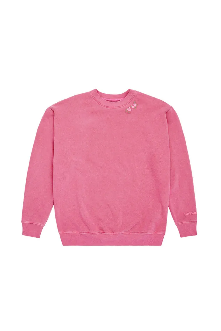 Palo Pullover - CHERRY KISS sold by LoveShackFancy