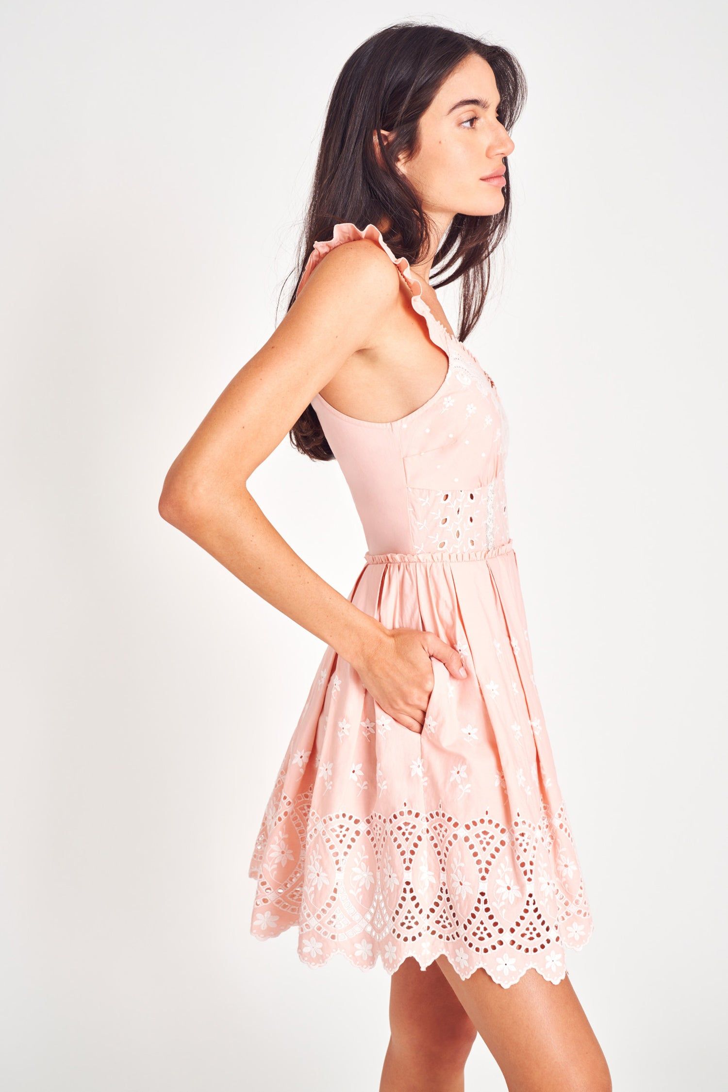 Mochi Mini Dress sold by LoveShackFancy product image thumbnail 4