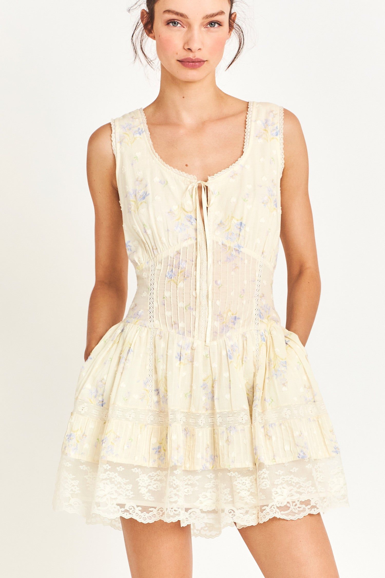 Ceronne Mini Dress sold by LoveShackFancy product image thumbnail 3