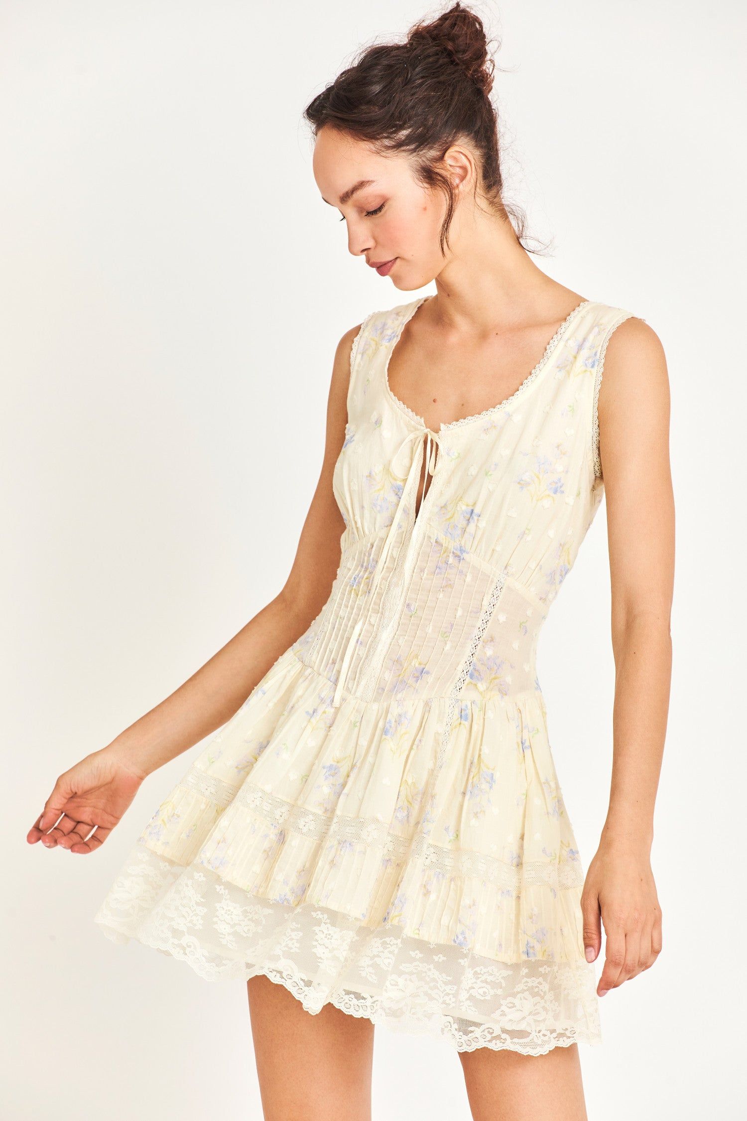 Ceronne Mini Dress sold by LoveShackFancy