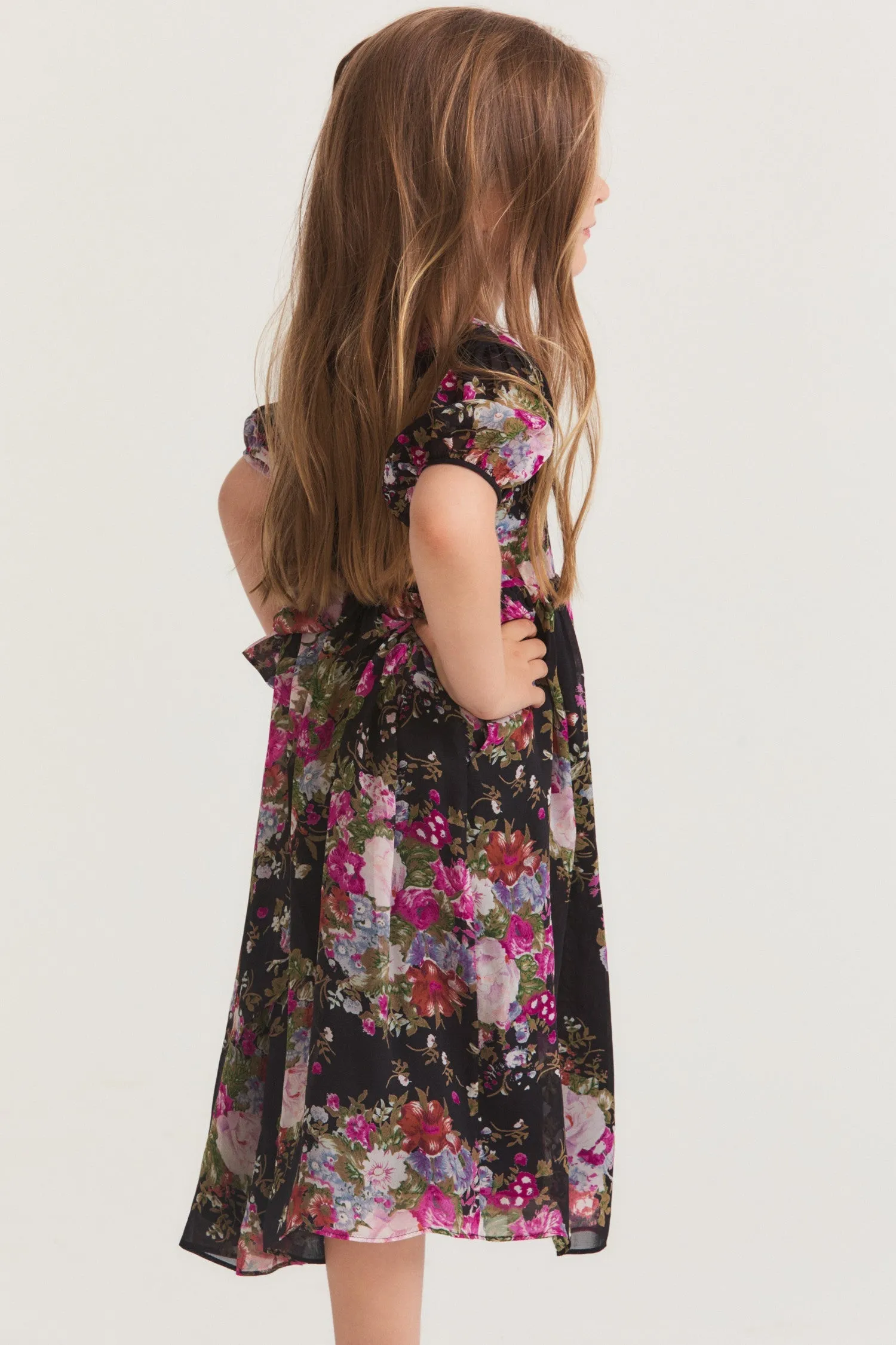 Girls Holly Floral Dress sold by LoveShackFancy product image thumbnail 2