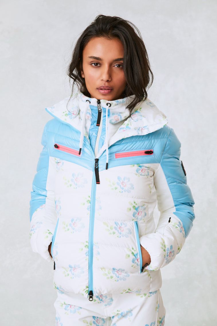 Bogner x LoveShackFancy Farina Thermal Ski Jacket sold by LoveShackFancy
