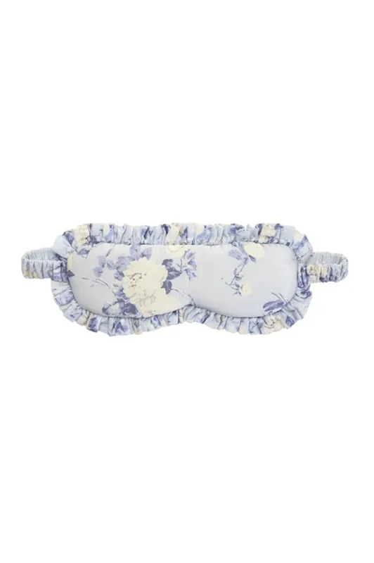 Dorina Sleep Mask- WHISPER BLUE sold by LoveShackFancy