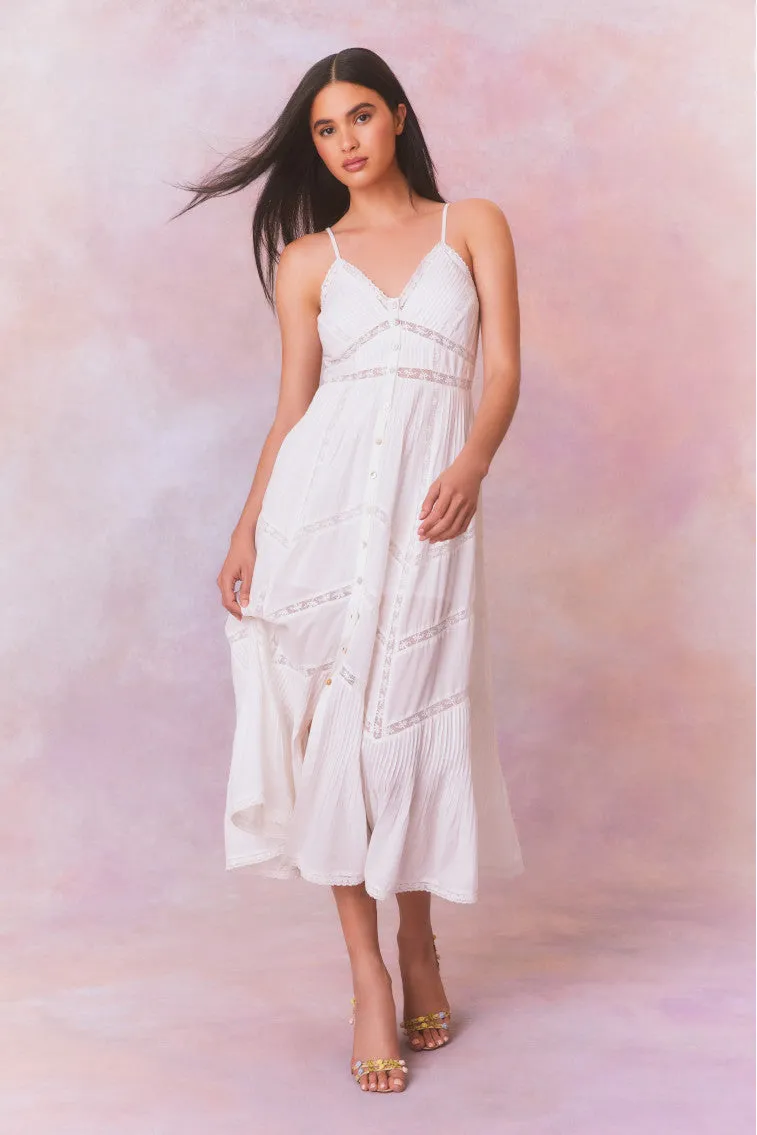Esilda Heritage Cotton Midi Dress sold by LoveShackFancy product image thumbnail 2