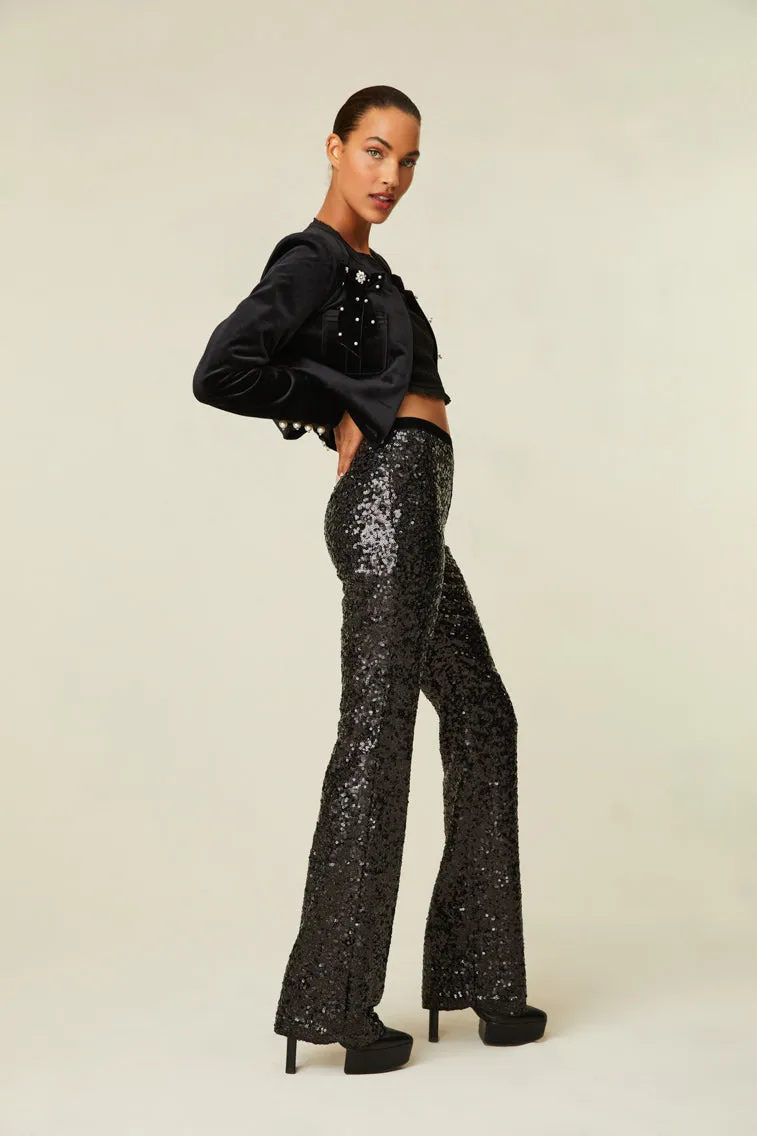 Journee Sequin Pant sold by LoveShackFancy product image thumbnail 2
