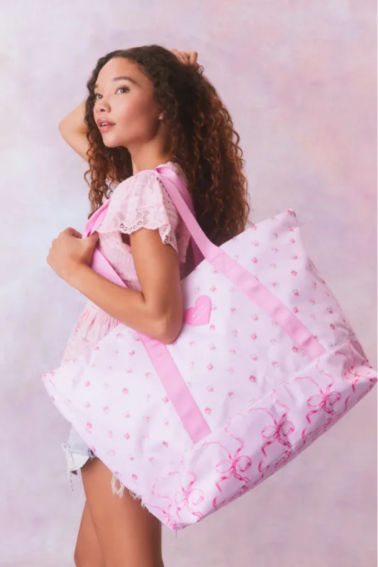 STATE x LoveShackFancy Graham XL Tote sold by LoveShackFancy