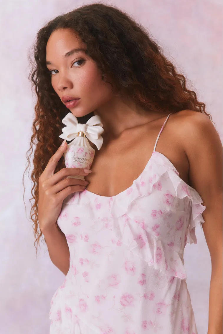 Lomina Heirloom Print Silk Mini Dress sold by LoveShackFancy product image thumbnail 2